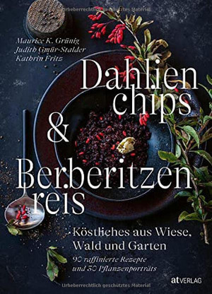 Dahlienchips und Berberitzenreis