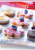 Kekse, Plätzchen und Gebäckdesserts