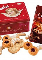 Die besten Plätzchen Dosen-Set: Doppelpack aus Dose und Buch
